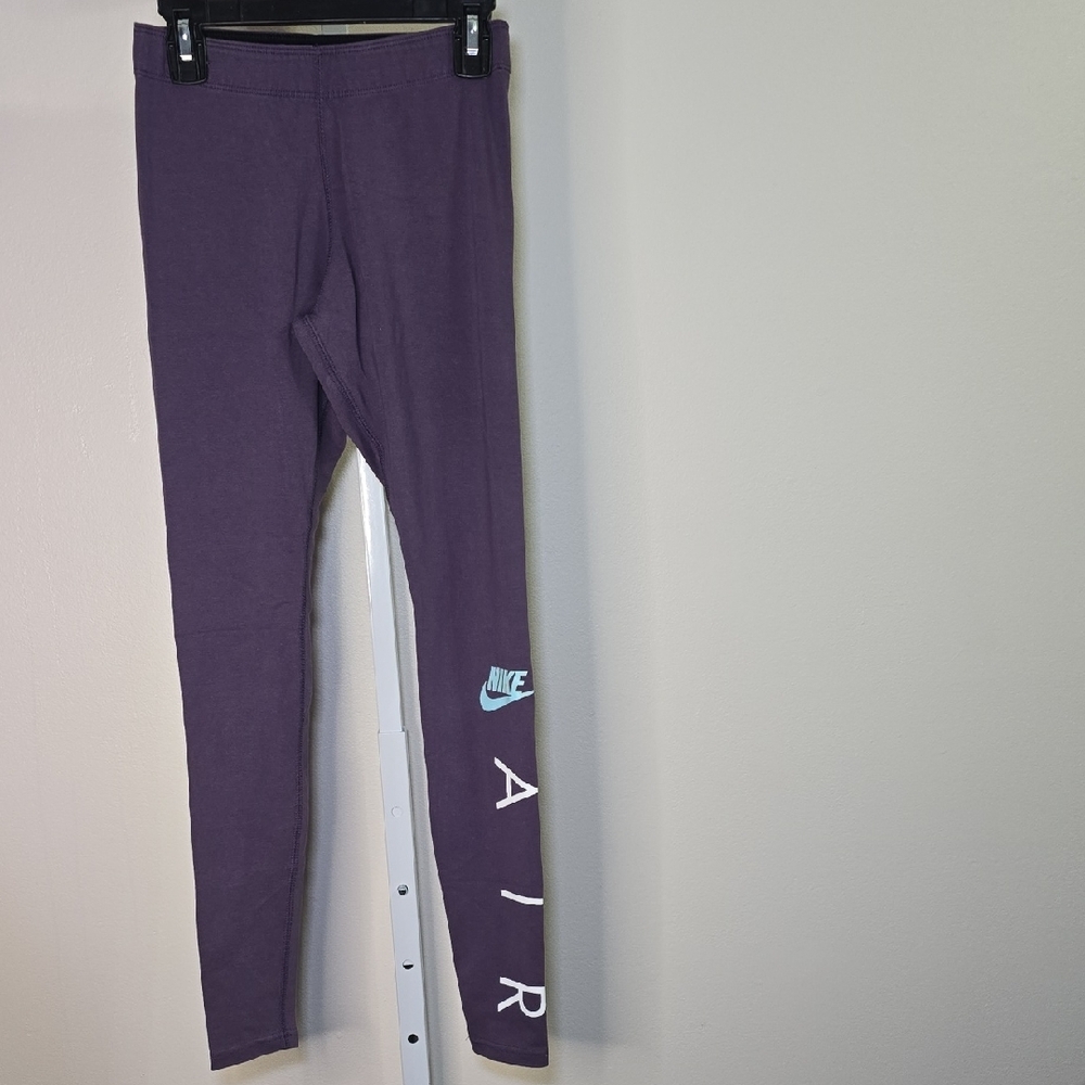 Nike Plum Leggings Fitted Athletic Wear Ladies Sz XS
